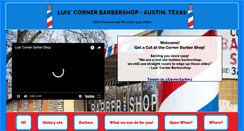 Desktop Screenshot of luiscornerbarbershop.com