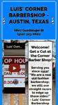 Mobile Screenshot of luiscornerbarbershop.com